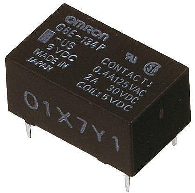 Omron PCB Power Relay, 24V dc Coil, 3A Switching Current, SPDT