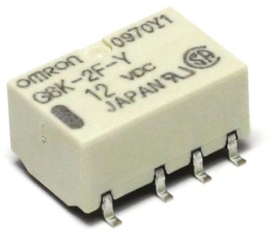 Omron Surface Signal Relay, 4.5V dc Coil, 1A, DPDT