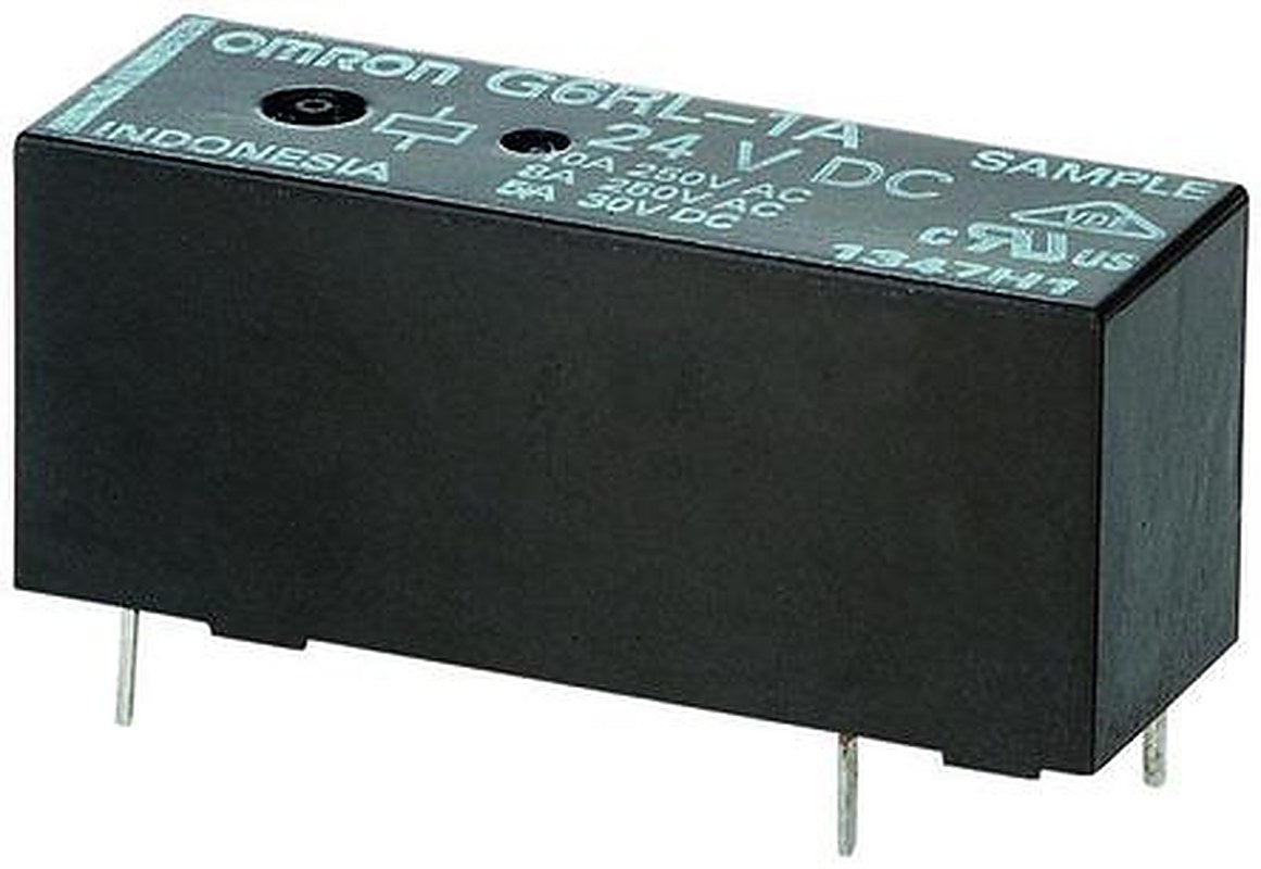 Omron PCB Power Relay, 24V dc Coil, 10A Switching Current, SPST