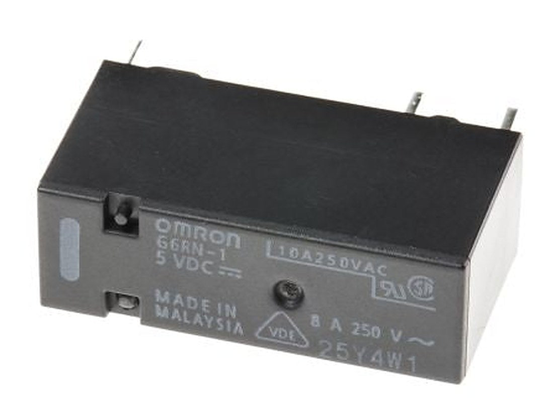 Omron PCB Power Relay, 5V dc Coil, 5A Switching Current, SPDT