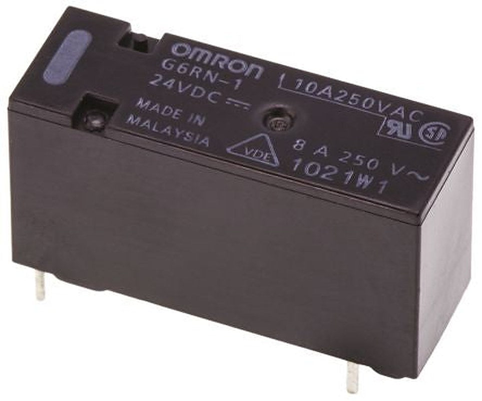 Omron Through Hole Power Relay, 24V dc Coil, 8A Switching Current, SPDT