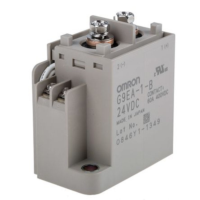 Omron Surface Power Relay, 24V dc Coil, 100A Switching Current, SPST