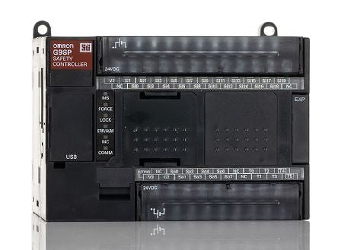 Omron G9SP Series Safety Controller, 20 Safety Inputs, 8 Safety Outputs, 24V dc