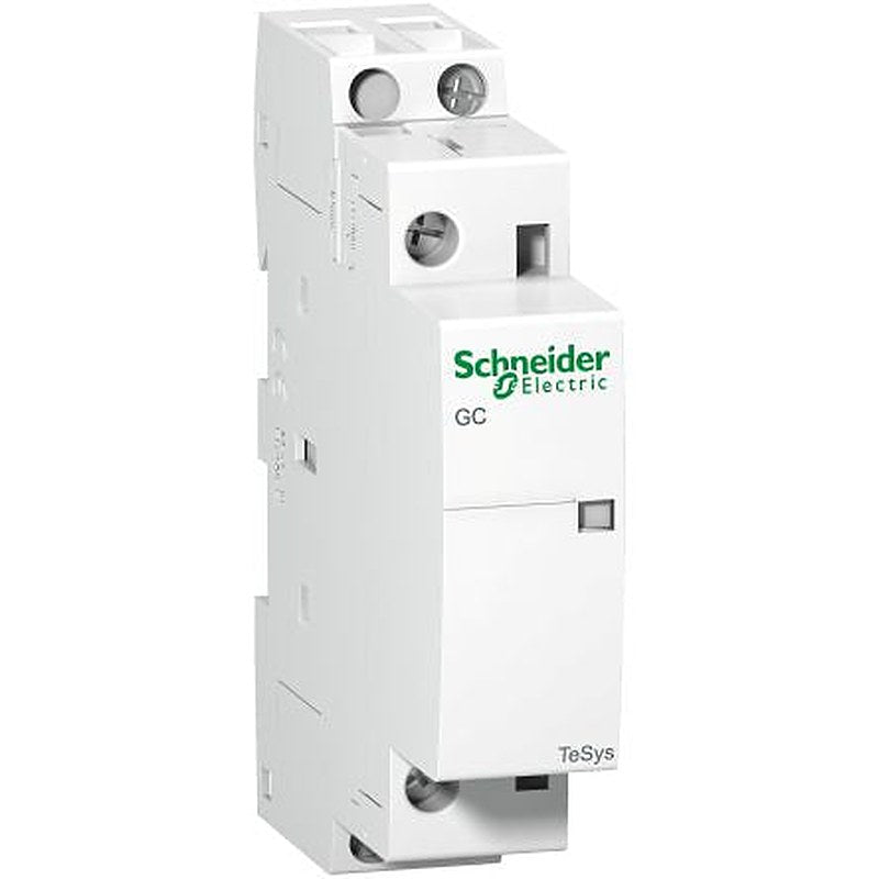 Schneider Electric GC16 Contactor, 230V ac Coil, 1-Pole, 16 A, 0.65 W 240V ac, 1 NO, 500V ac