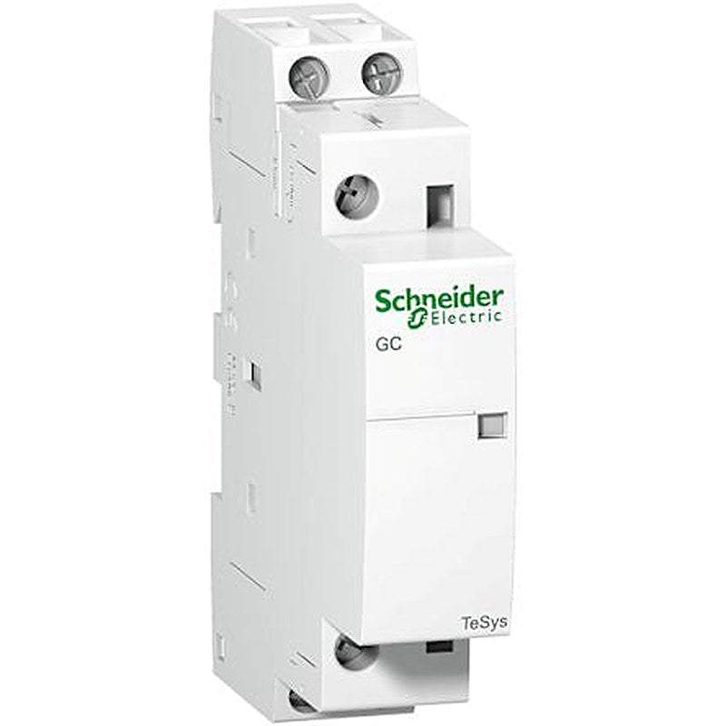 Schneider Electric TeSys GC Contactor, 220V ac, 240 V ac Coil, 2-Pole, 25 A, 1.6 W 240V ac, 2 NO, 250V ac