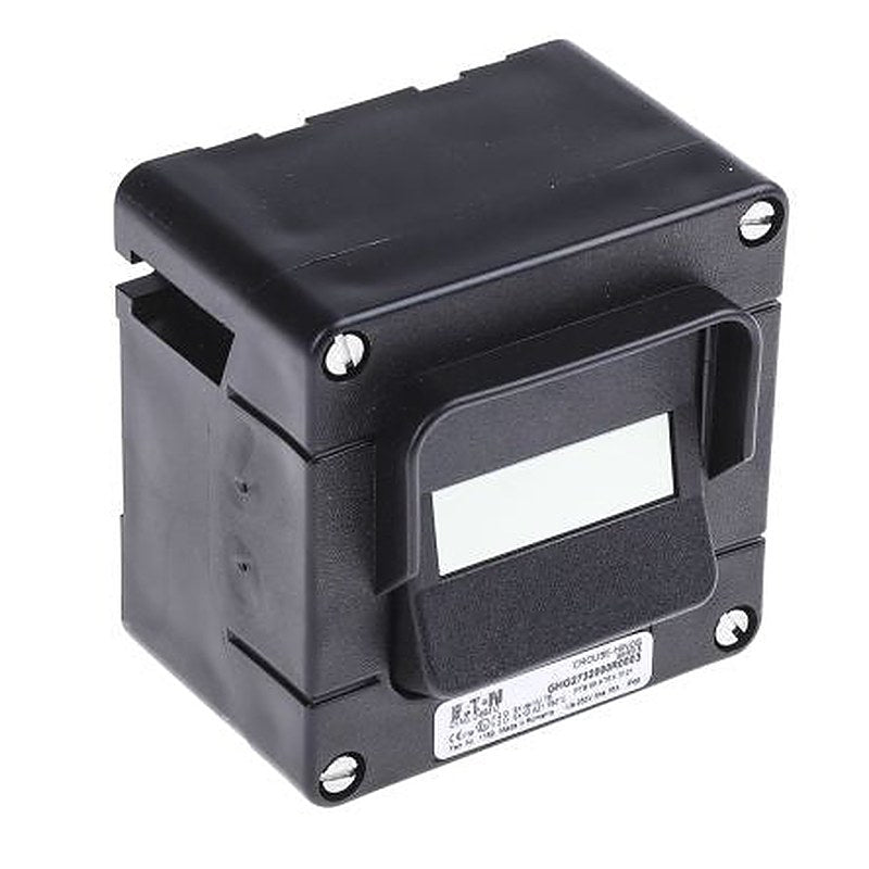 Eaton OFF-ON Control Station Switch - DPST, Polyamide, Black, IP66
