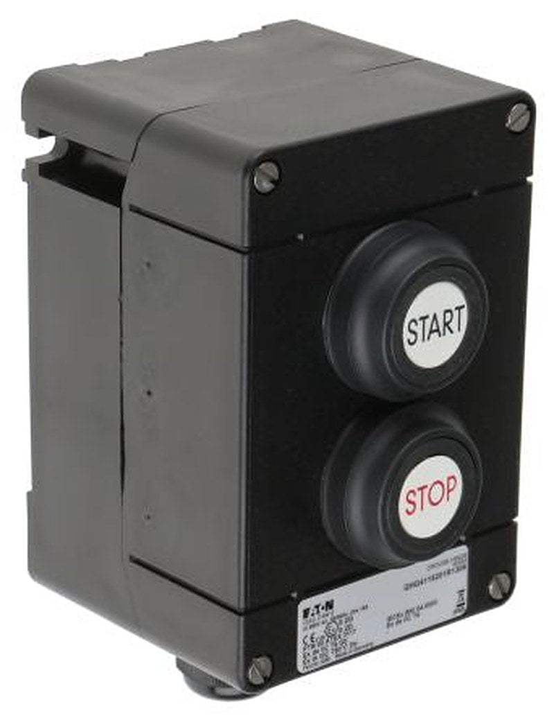 Eaton Push Button Control Station, 2 Cutouts, IP67, IP65