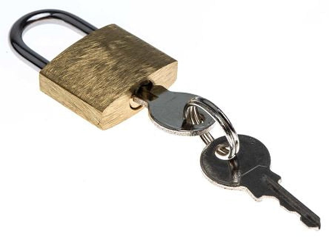 ABB Padlock Padlock, 4 mm Shackle, 17mm Body