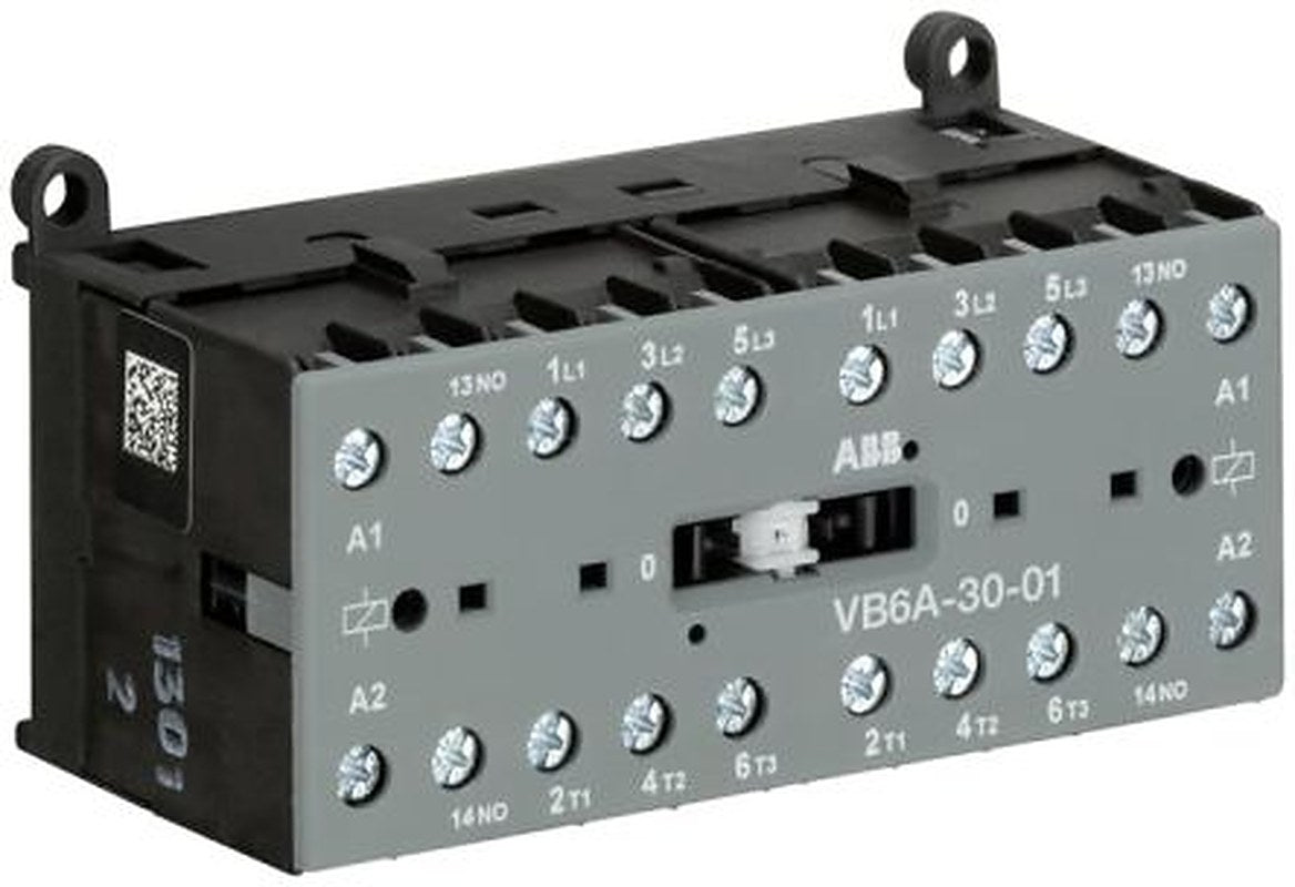 ABB GJL121 Contactor, 380V, 415 V Coil, 3-Pole, 20 A, 4 kW 415V, 3 NO/1 NC, 690V
