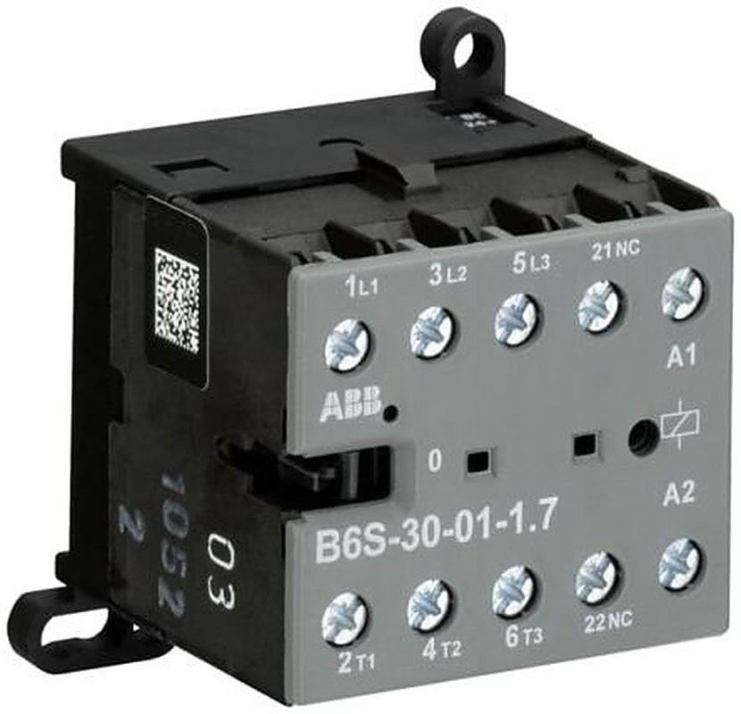 ABB GJL121 Contactor, 3-Pole, 20 A, 4 kW 17V, 32 V, 3 NO/1 NC, 690V