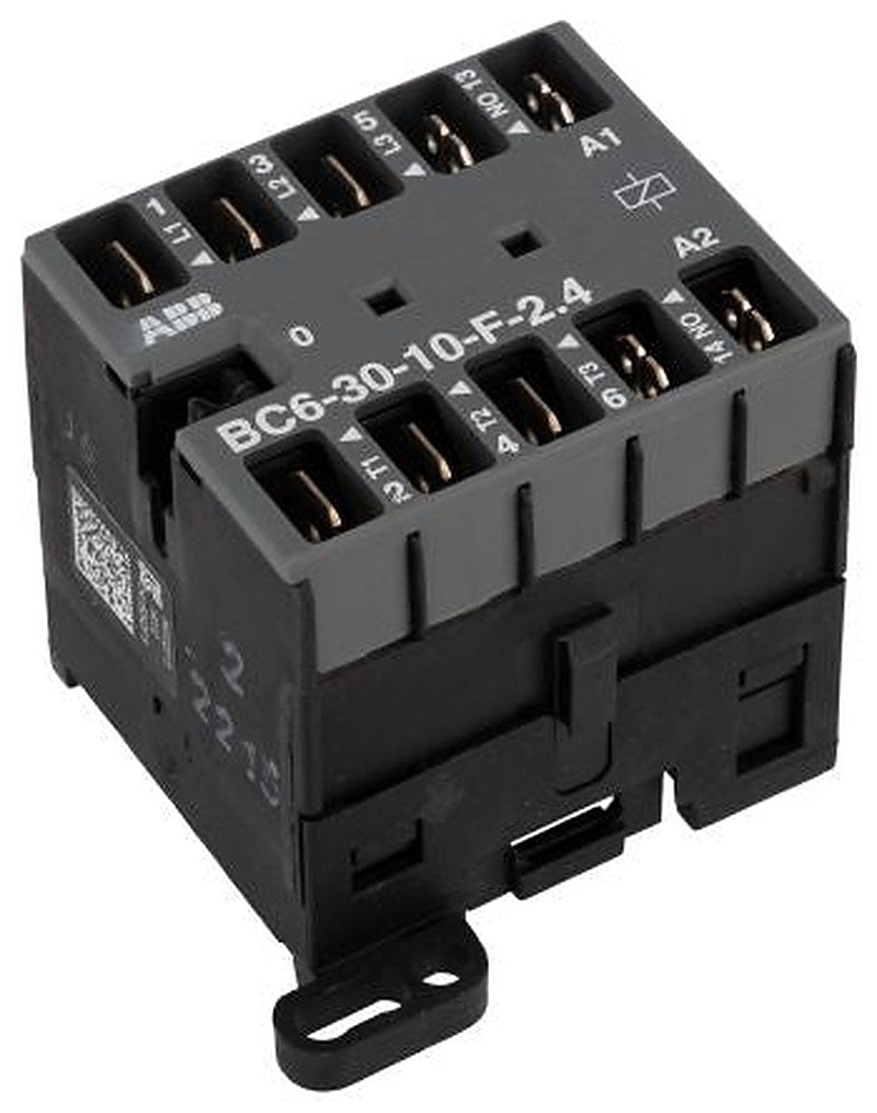 ABB B Contactor, 24V dc Coil, 3-Pole, 20 A, 4 kW 32V, 3 NO