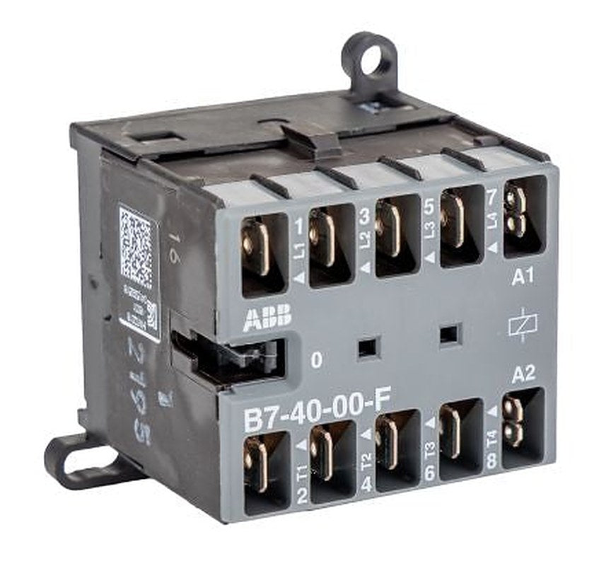 ABB B Contactor, 24V dc Coil, 4-Pole, 20 A, 5.5 kW 24V, 4 NO
