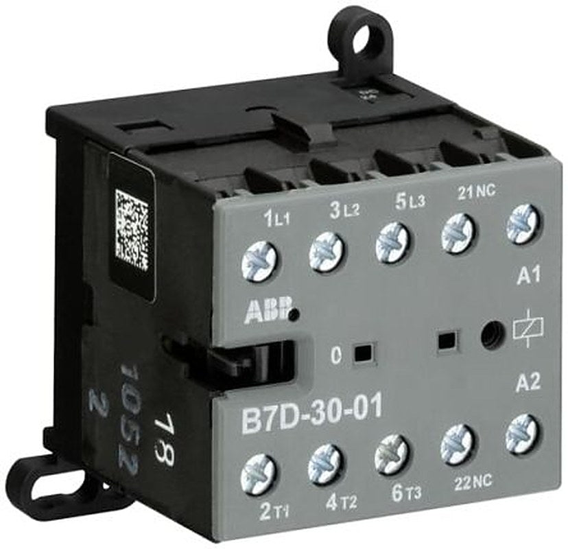 ABB GJL131 Contactor, 220V dc, 240 V dc, 220 V dc, 240 V dc Coil, 3-Pole, 20 A, 5.5 kW 220V, 240 V, 3 NO/1 NC, 690V