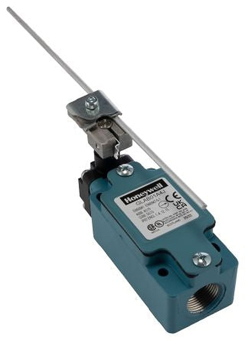 Honeywell GLA Series Rod Limit Switch, 1 NO/1 NC (SPDT), IP67, Die Cast Zinc Epoxy Coated Housing, 600V ac, 6A
