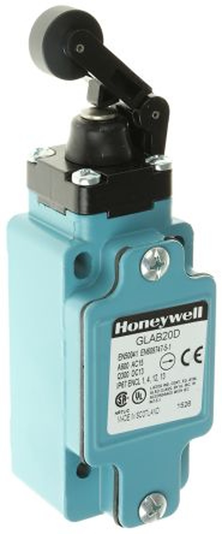 Honeywell GLA Series Plunger Limit Switch, DPDT, IP67, Die Cast Zinc Housing, 600V ac, 6A