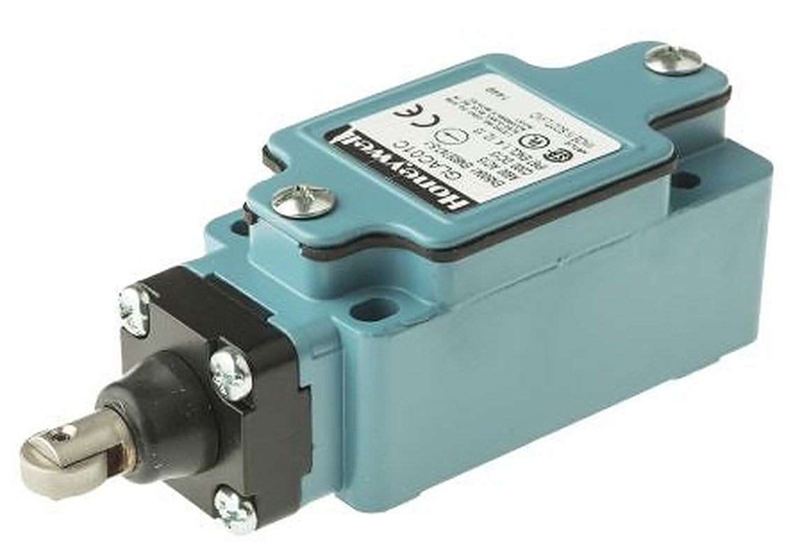 Honeywell GLA Micro Switch Series Roller Plunger Limit Switch, 1 NC/1 NO, IP67, Zinc Housing, 600V ac, 6A