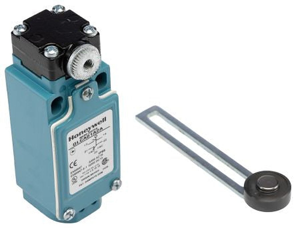 Honeywell GLC Series Roller Lever Limit Switch, SPDT, IP66, Die Cast Zinc Epoxy Coated Housing, 240V ac, 10A