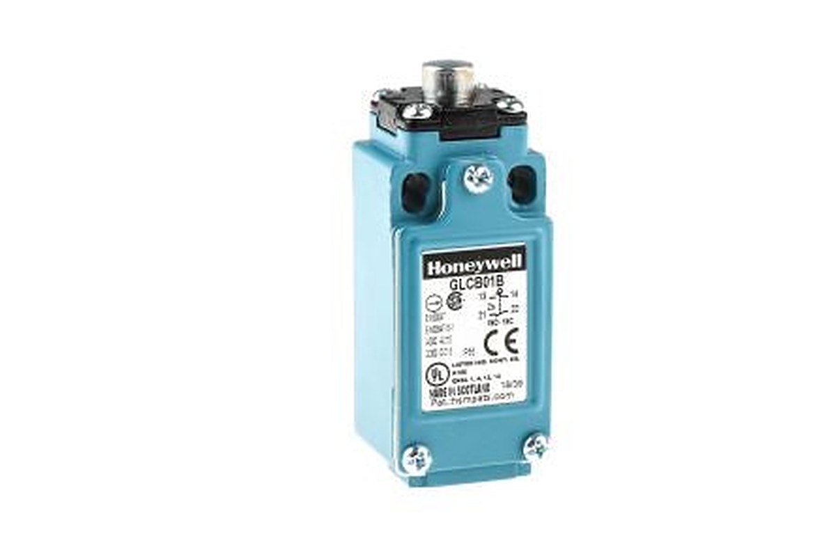 Honeywell GLC Series Plunger Limit Switch, 1 NC/1 NO, IP66, Die Cast Zinc Housing, 240V ac, 6A