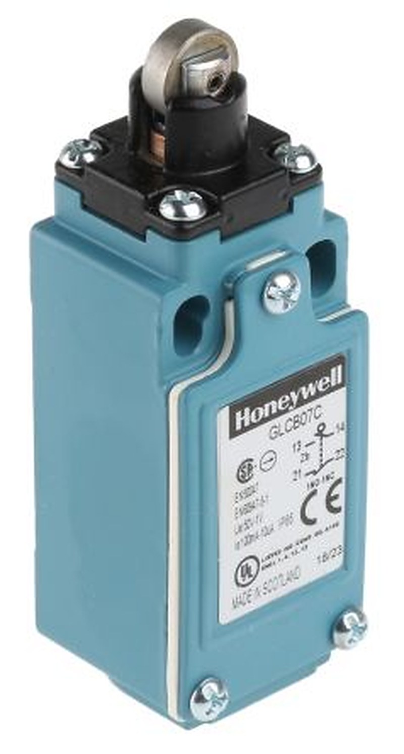 Honeywell GLC Series Roller Plunger Limit Switch, SPDT, IP66, Die Cast Zinc Epoxy Coated Housing, 240V ac, 6A