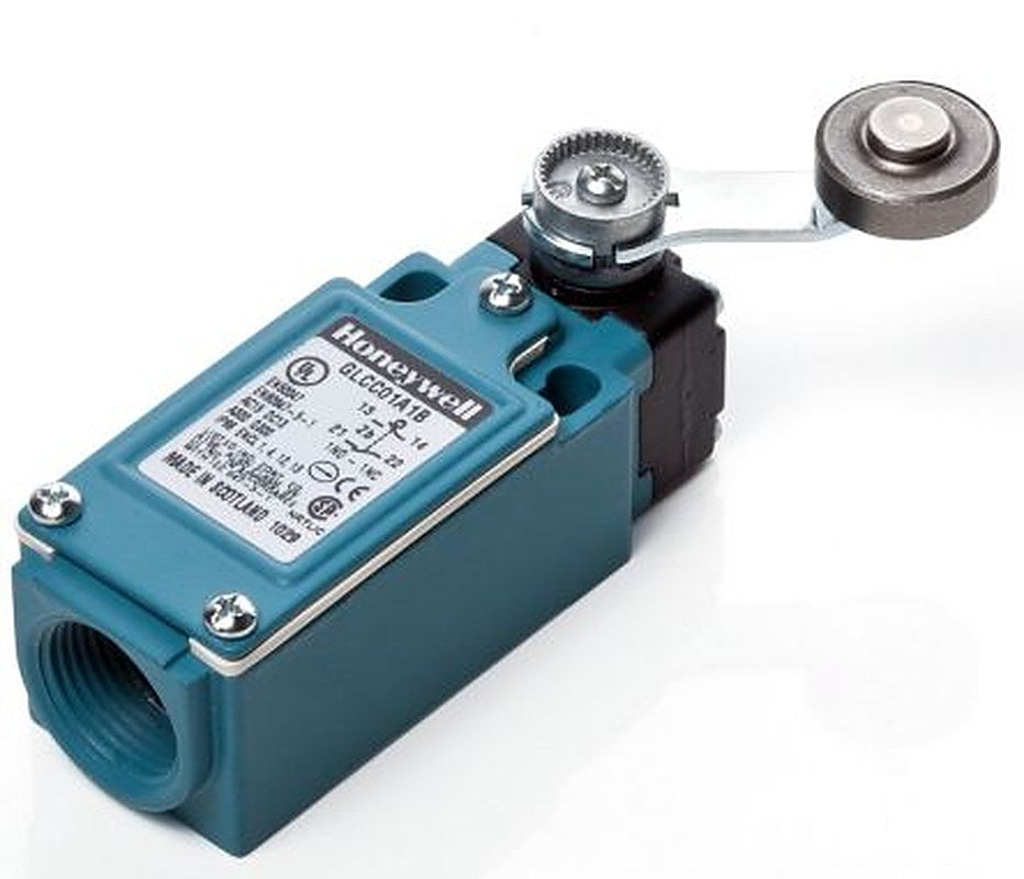 Honeywell GLC Series Roller Lever Limit Switch, 1 NC/1 NO, IP67, Die Cast Zinc Housing, 300V