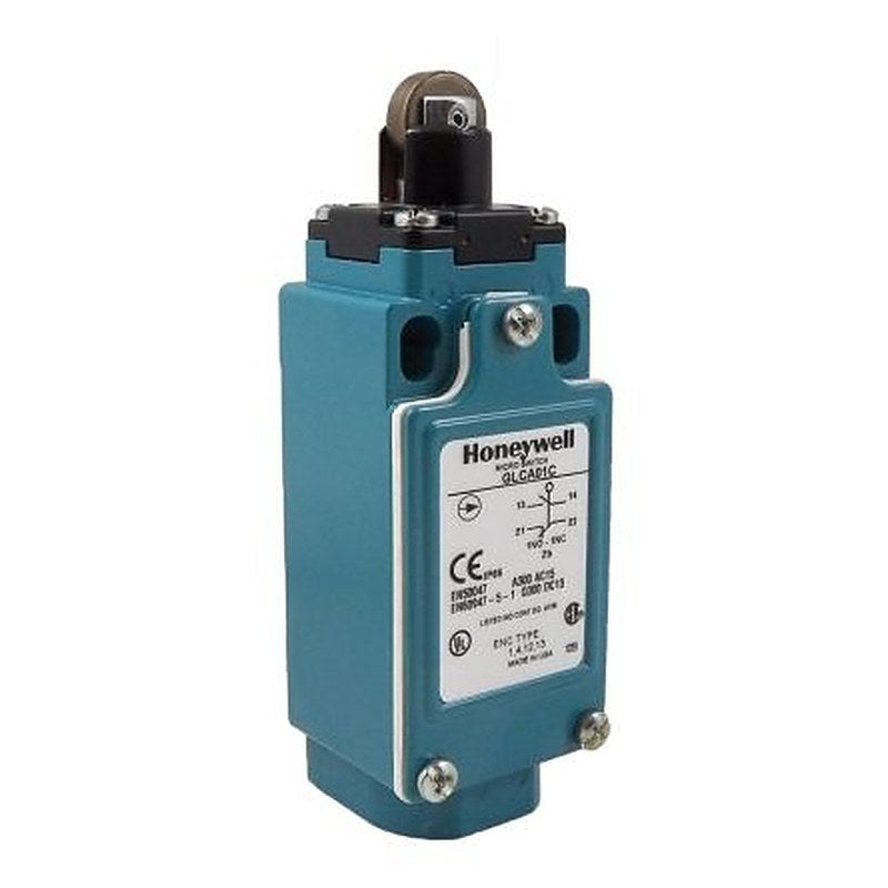 Honeywell Top Plunger Limit Switch, SPDT, IP66, Die Cast Zinc Epoxy Coated Housing