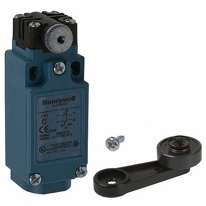 Honeywell GLD Series Roller Lever Limit Switch, SPDT, IP66, Fibreglass Reinforced Thermoplastic Housing, 240V ac, 10A