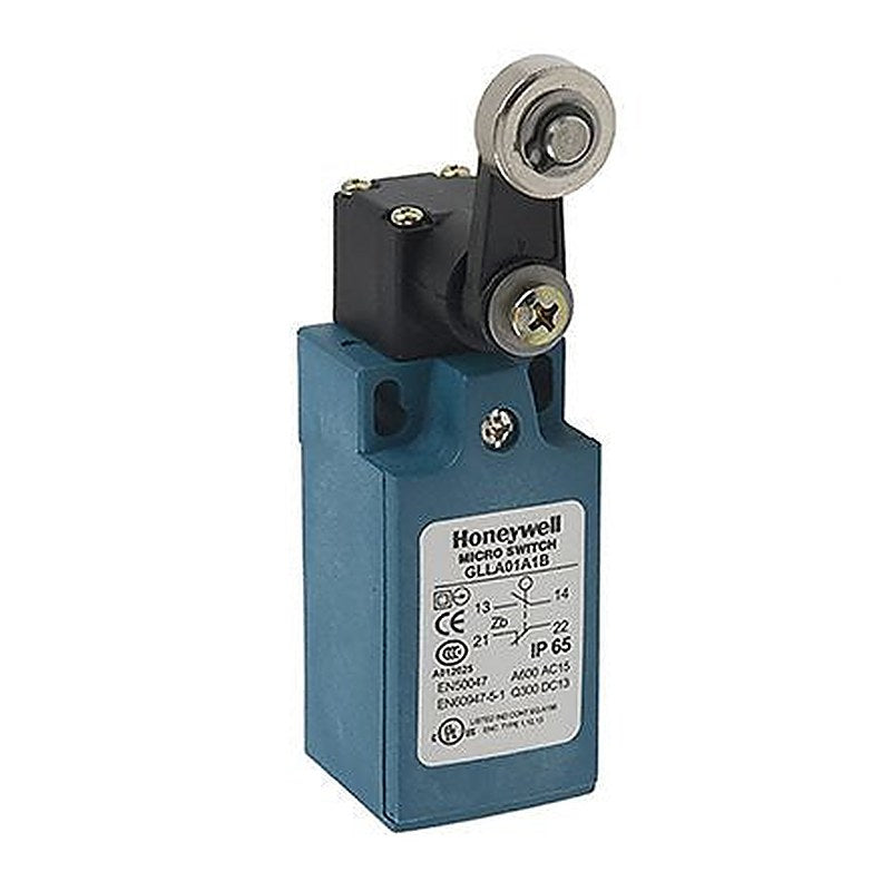 Honeywell GLL Series Roller Lever Limit Switch, 1 NC/1 NO, IP66, Thermoplastic Housing, 300V ac, 10A