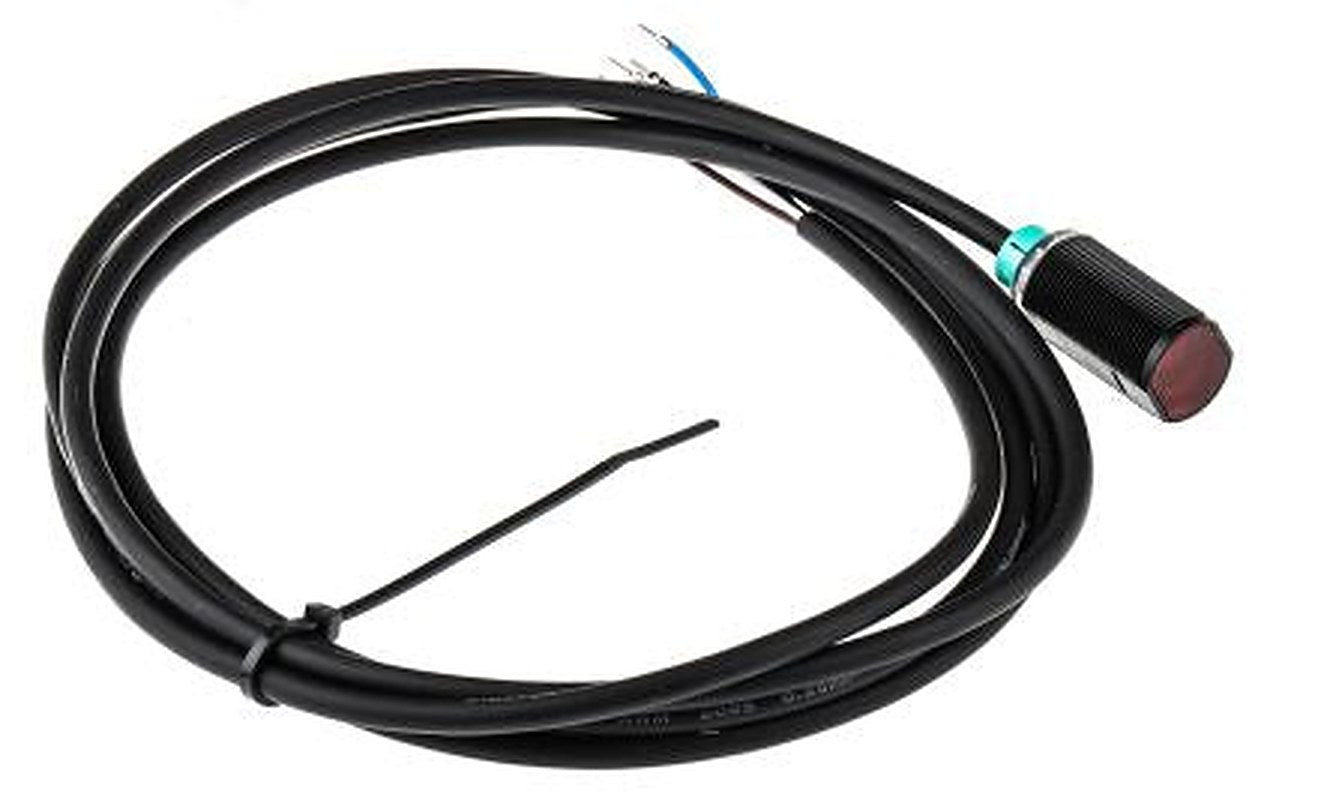 Pepperl + Fuchs Retroreflective Photoelectric Sensor, Barrel Sensor