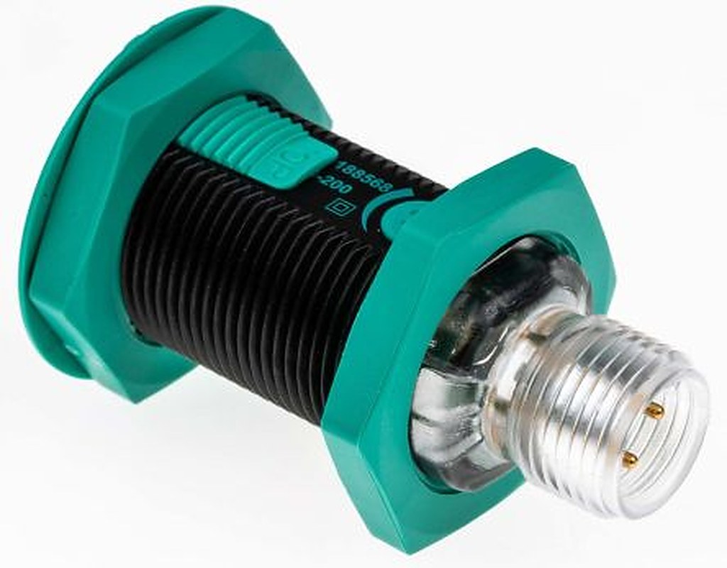 Pepperl + Fuchs Diffuse Photoelectric Sensor, Barrel Sensor