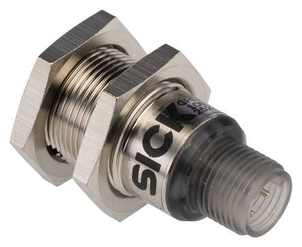 SICK Retroreflective Photoelectric Sensor, Cylindrical Sensor