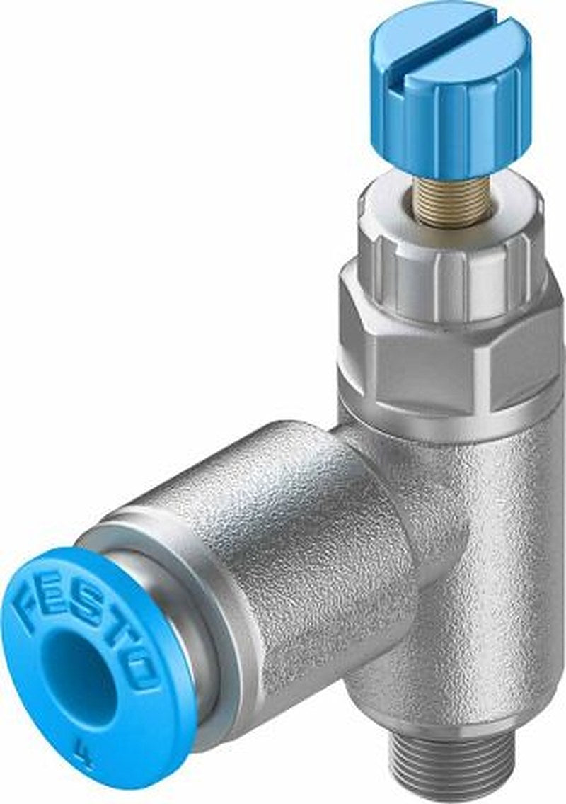 Festo GRLA Series Flow Controller Exhaust Valve, 197577 ISO 1179-1 and ISO 228-1 ISO 1179-1 and ISO 228-1
