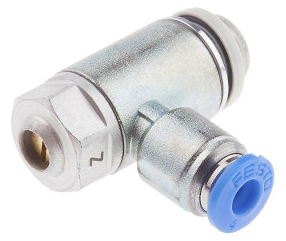 Festo GRLZ Series Flow Controller Flow Regulator, 193157 ISO 1179-1 and ISO 228-1 ISO 1179-1 and ISO 228-1