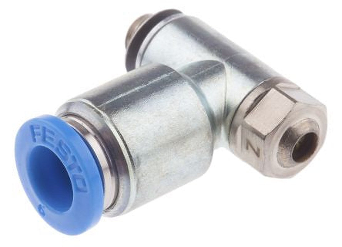 Festo GRLZ Series Flow Controller Flow Regulator, 193155 ISO 1179-1 and ISO 228-1 ISO 1179-1 and ISO 228-1