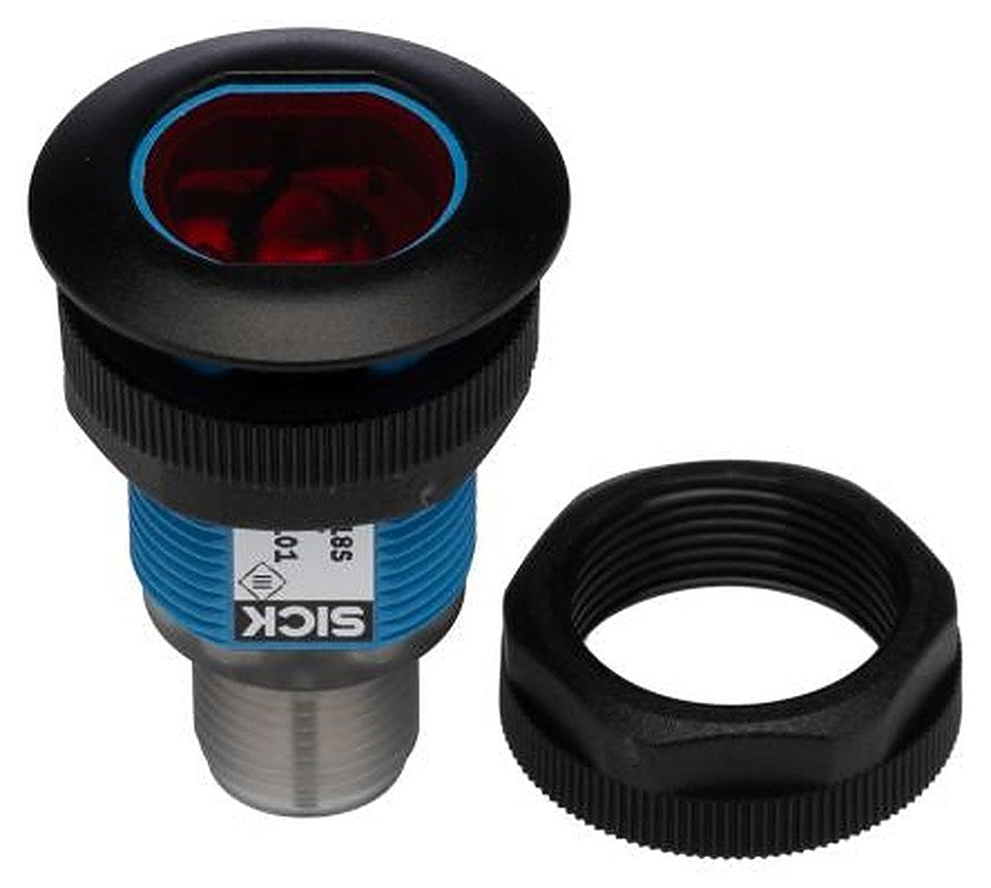 SICK Background Suppression Photoelectric Sensor, Cylindrical Sensor