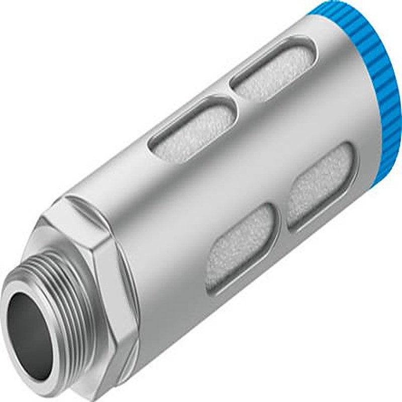 Festo GRU Die Cast Aluminium Pneumatic Silencer 10 bar Threaded G