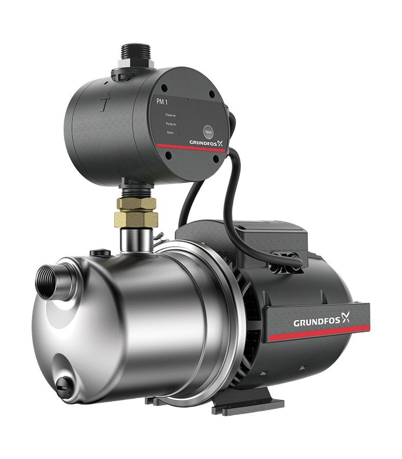 GRUNDFOS JP booster pump with pressure manager PM1 (PM1) is a Grundfos product. Designed for reliable performance and long service life. Available across Iraq — contact us for pricing and delivery options.