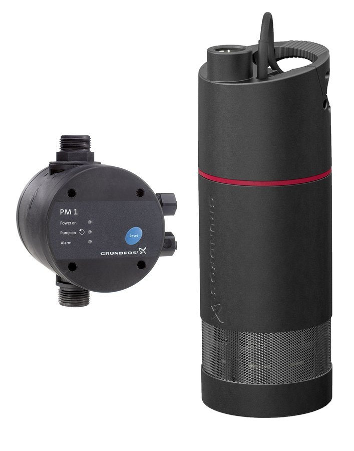 GRUNDFOS SB submersible groundwater pumps with cable and pressure manager PM1 (PM1) is a Grundfos product. Designed for reliable performance and long service life. Available across Iraq — contact us for pricing and delivery options.