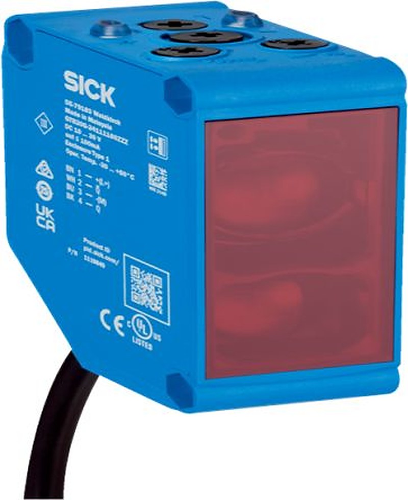 SICK Retroreflective Photoelectric Sensor, Rectangular Sensor