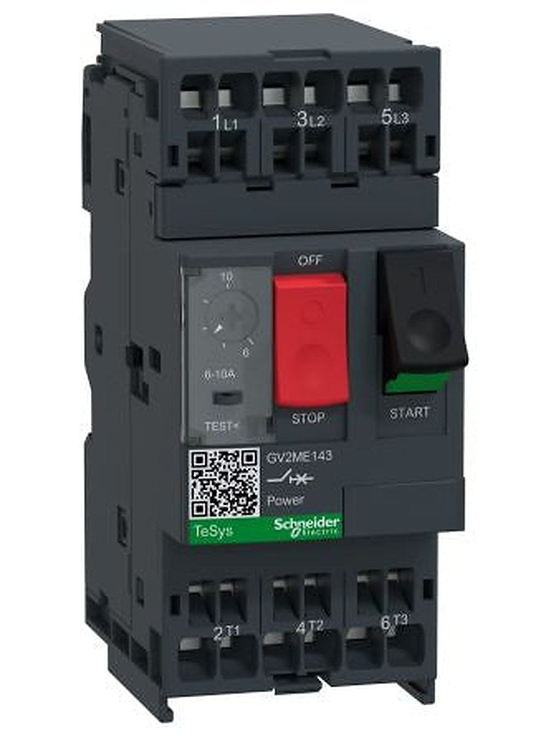Schneider Electric 10A, 6 A GV2ME Motor Protection Circuit Breaker, 690V, 60 °C, -20 °C