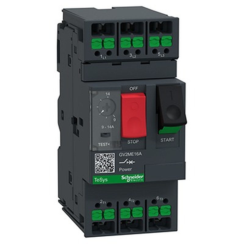 Schneider Electric 14A TeSys Deca Motor Protection Circuit Breaker, 690V ac, 60 °C, -20 °C