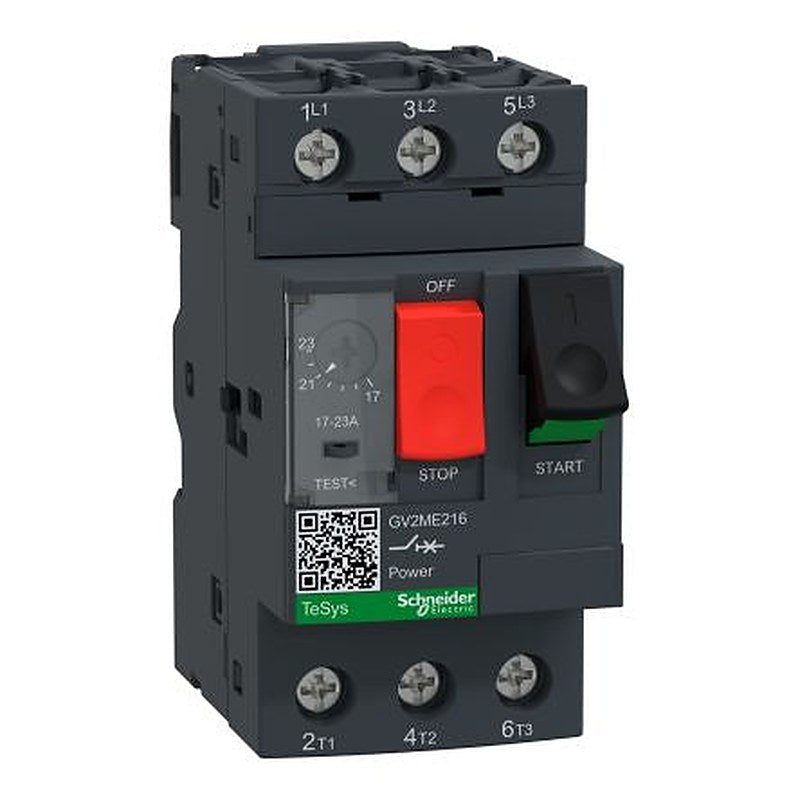 Schneider Electric 17A, 21 A TeSyS GV Motor Protection Circuit Breaker, 690V, 60 °C, -20 °C