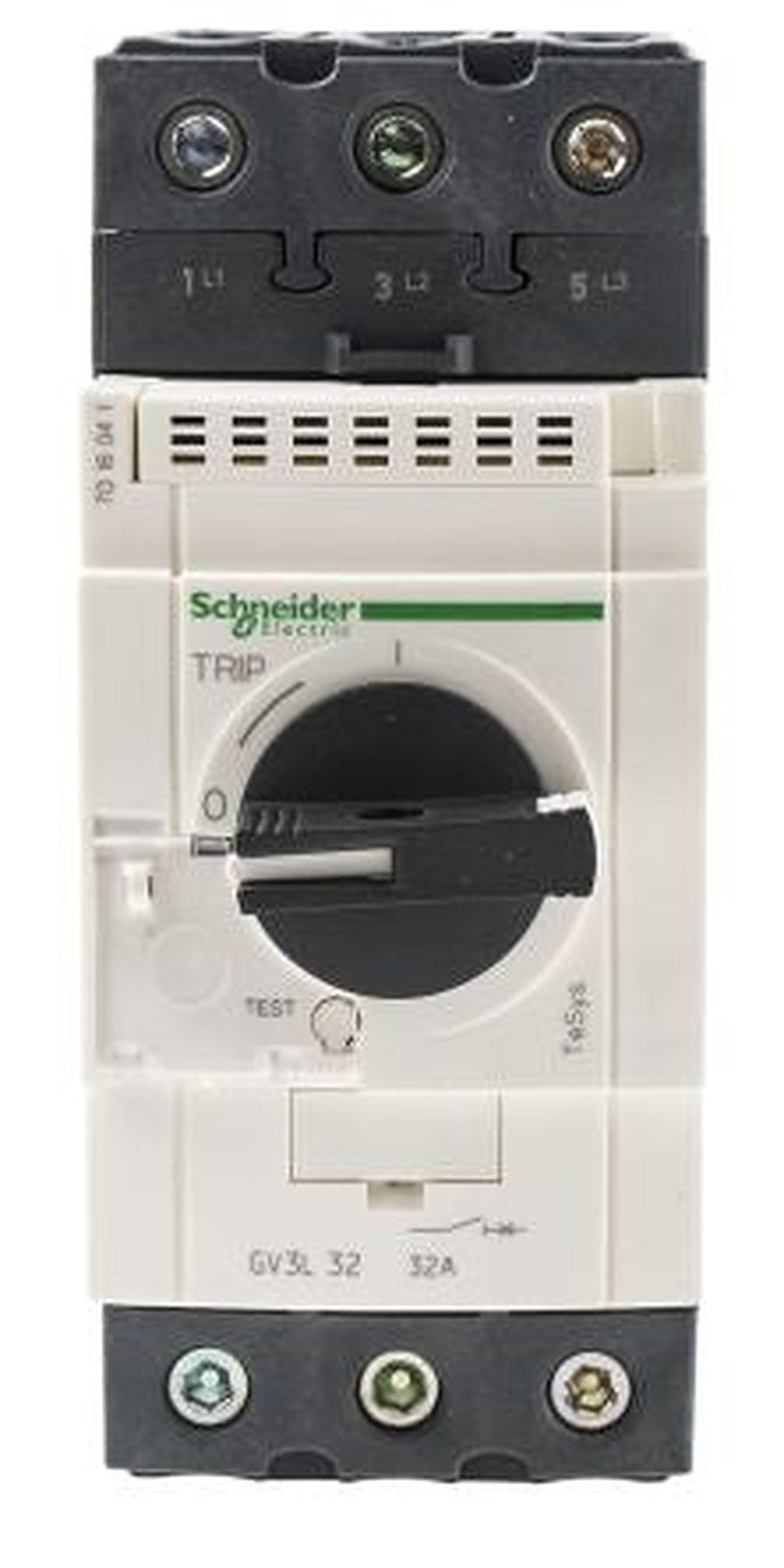 Schneider Electric TeSys Thermal Circuit Breaker - TeSyS GV 3 Pole 690V Voltage Rating DIN Rail Mount, 32A Current