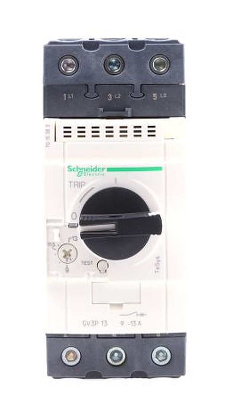Schneider Electric TeSys TeSyS GV Thermal Circuit Breaker - 3-Pole, Direct, 13A Current Rating, 100 kA, 690V ac