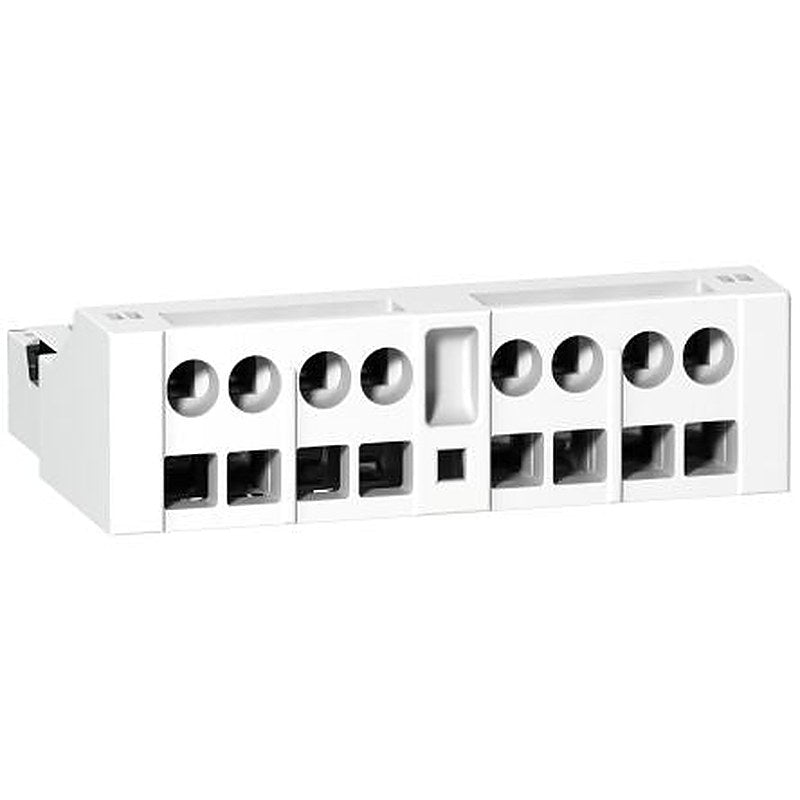 Schneider Electric Auxiliary Contact, 2 Contact, 2 NO, TeSyS GV, Front, 2.5 A, 240V ac, GVAE203