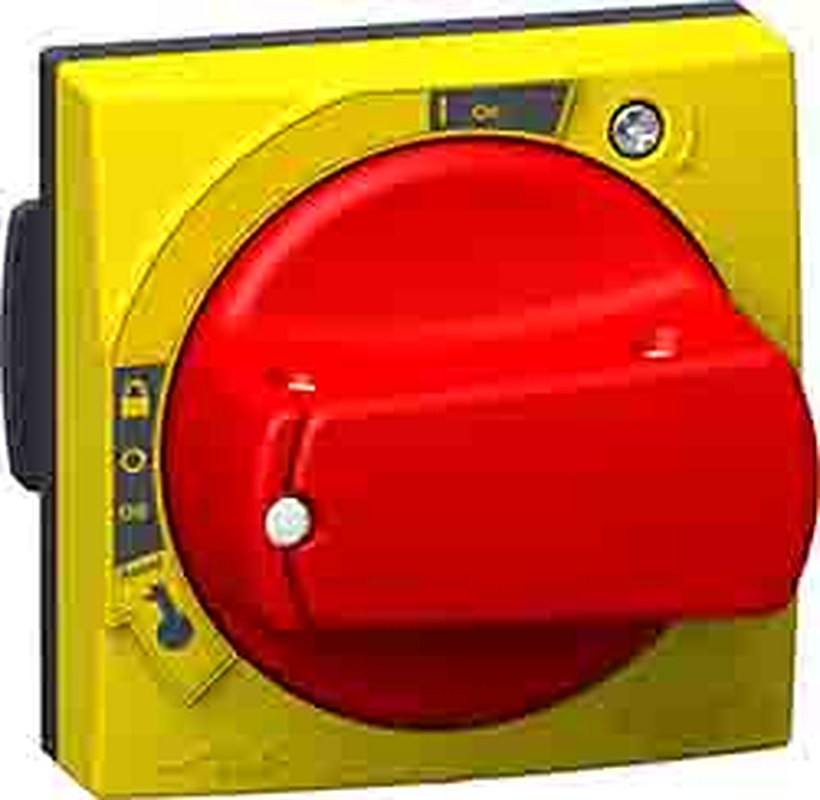 Schneider Electric Red Rotary Handle, 60 mm, TeSyS GV Series