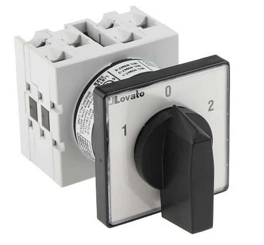 Lovato 3 Position 60 °, Knob Actuator 20 A