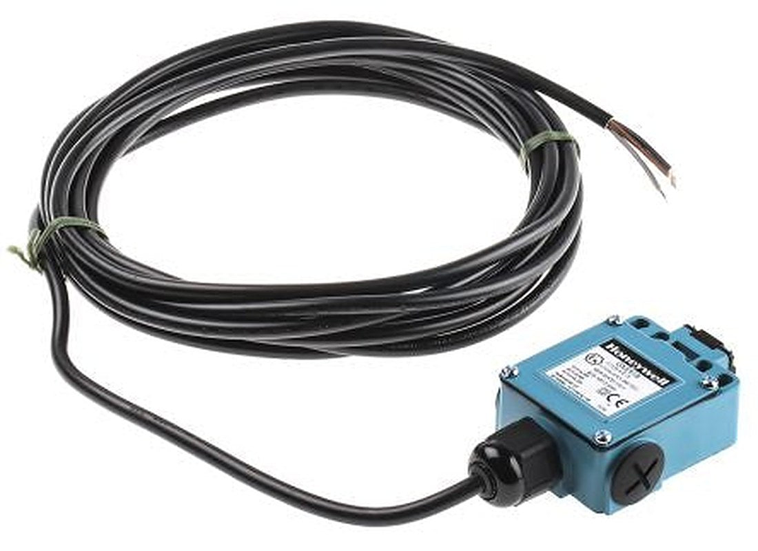 Honeywell GXE Series Plunger Limit Switch, SPDT, IP66, Die Cast Zinc Housing, 250V ac, 6A