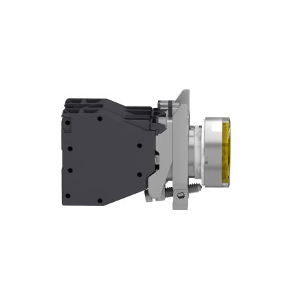 Schneider Electric Harmony XB4 Series Illuminated Push Button Switch, Spring Return, Through Hole, 22 mm Cutout, 1 NO,