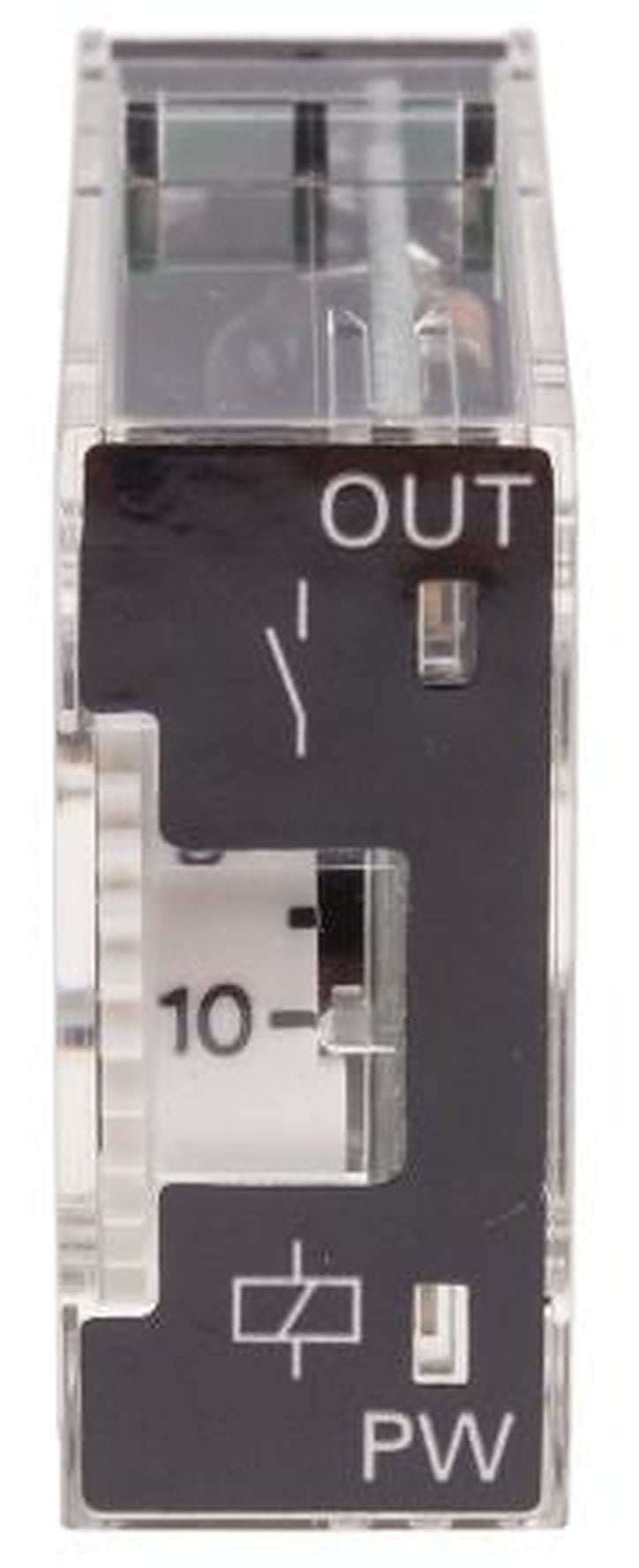 Omron H3RN Series Panel Timer Relay, 2-Contact, 12 to 24 V dc 12V ac, 0.1 min to 10 h, Multifunction-Function, SPDT