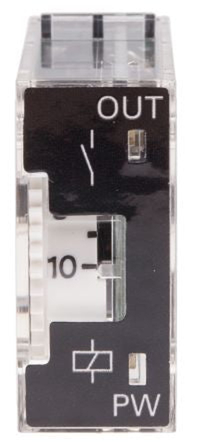 Omron H3RN Series Panel Timer Relay, 2-Contact, 12 to 24 V dc 24V ac, 0.1 min to 10 h, Multifunction-Function, SPDT